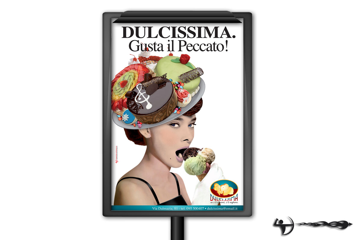 Dulcissima: Affissione promo multisoggetto 100x140 - Catania